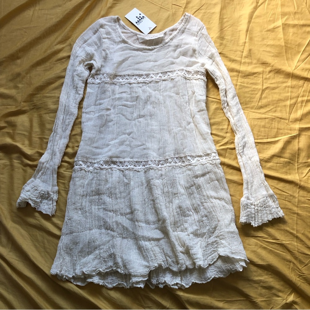 NWT Jen’s Pirate Booty Gauze Babydoll Dress